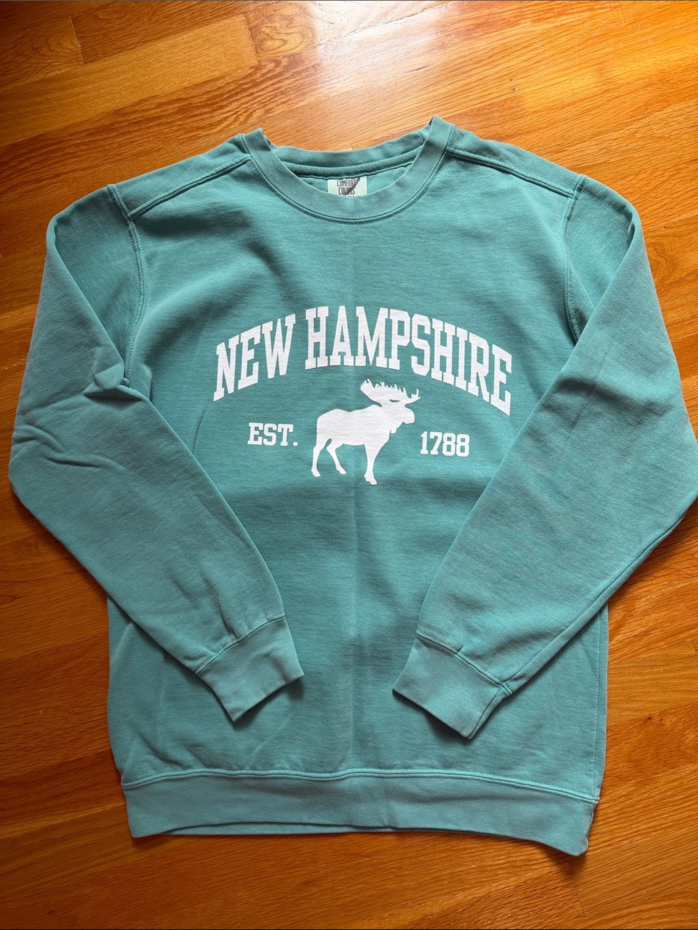 New Hampshire Crewneck Sweatshirt - Teal